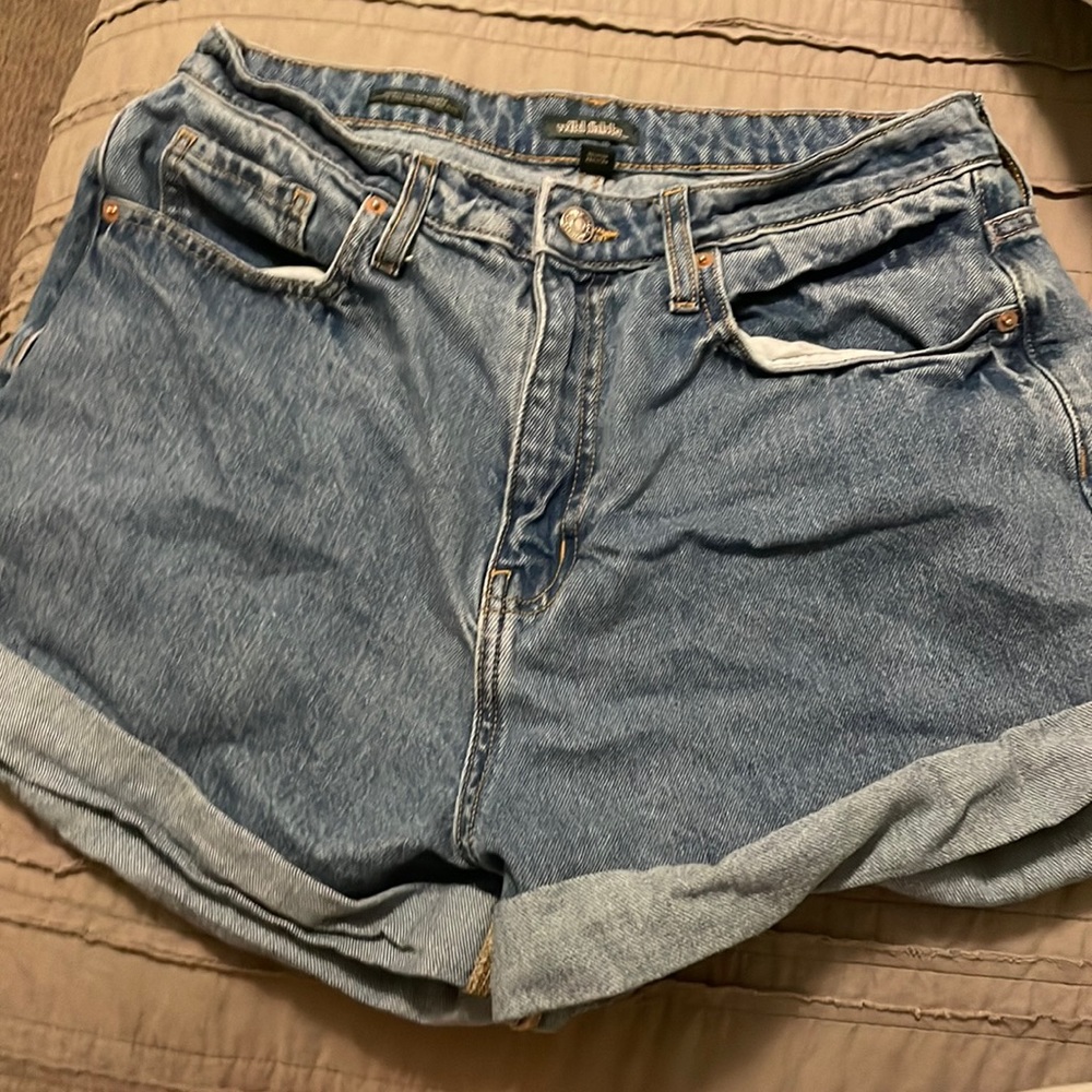 Denim Jean shorts, Brand ( Wild Fable) Size ( 12/31) Color ( DENIM) light/ dark